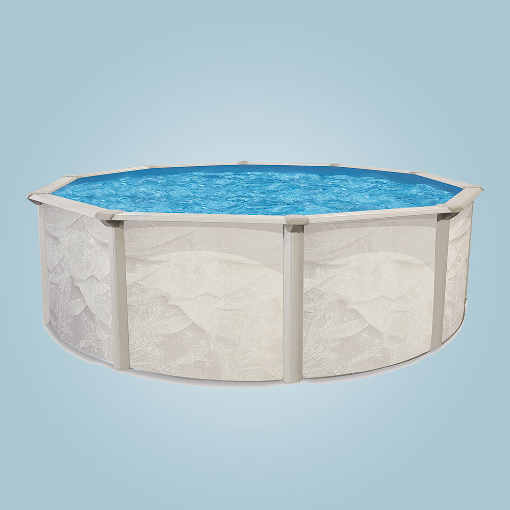 Echo 24' Round ABG Pool Package, 48" Wall | WTECH2448
