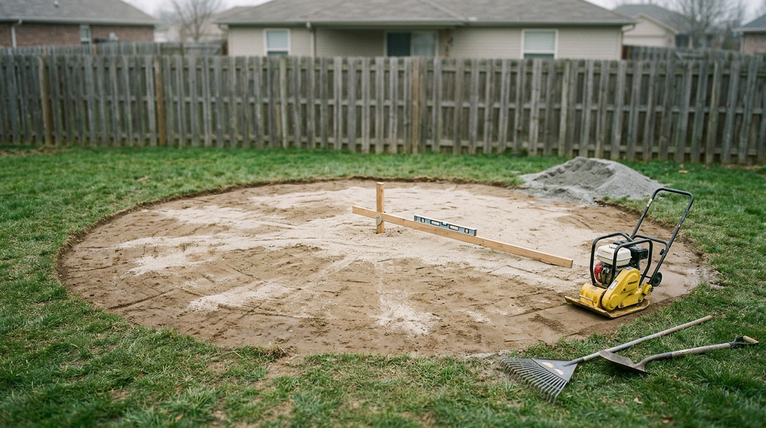 Installing Your Pool, Stage 2: Preparing The Base