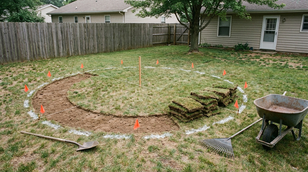 Installing Your Pool, Stage 1: Marking Out The Site And Ordering Your Materials