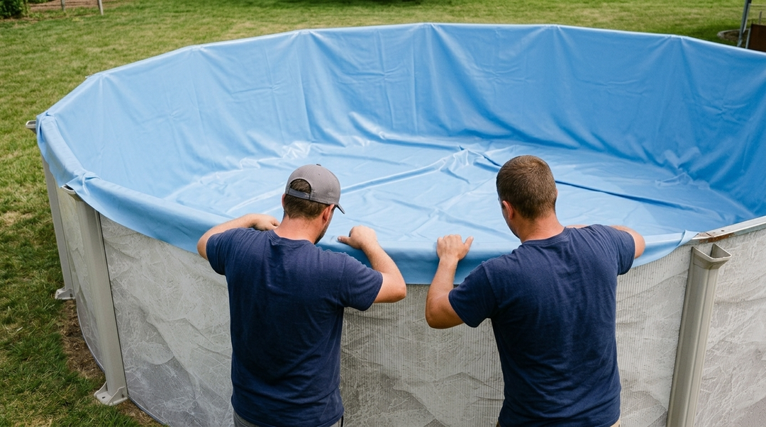 Installing Your Pool, Stage 6: Installing The Liner