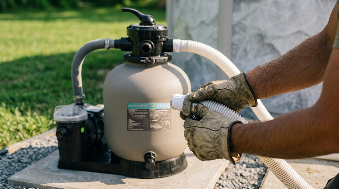 Installing Your Pool, Stage 9: Setting Up The Filtration System