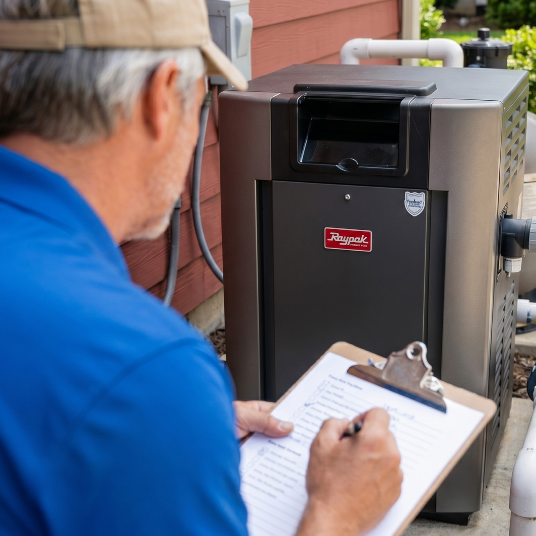What A Gas Pool Heater Installation Actually Requires