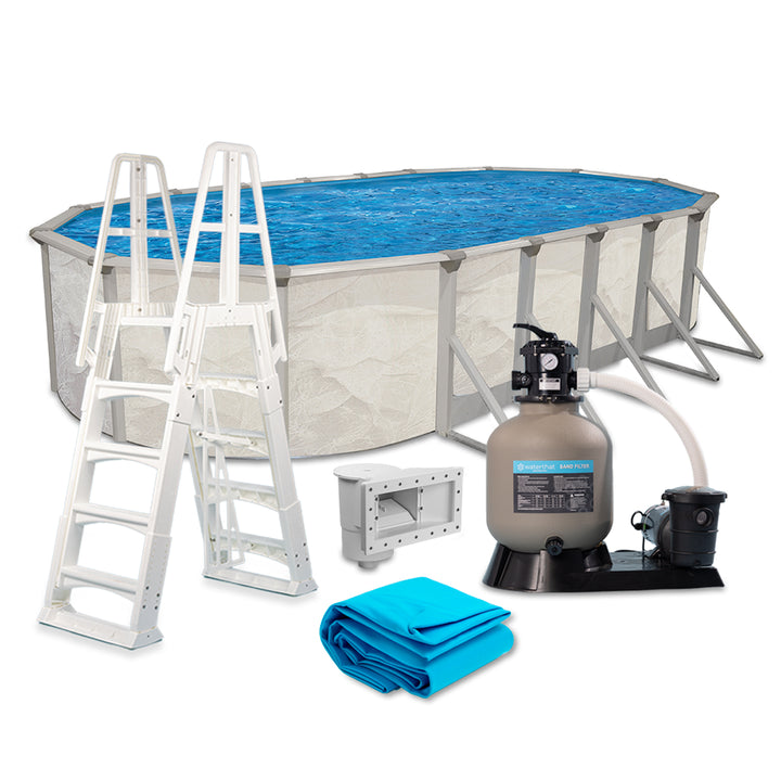 12' X 24' X 52 BOULDER POOL PACKAGE