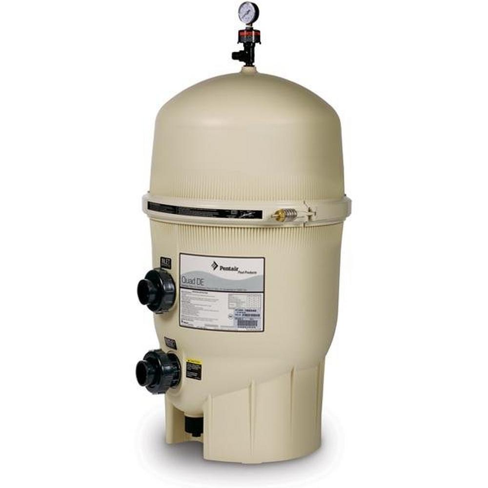 Pentair 100 sq ft Quad DE Cartridge Style Filter | EC-188594