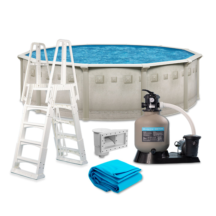 21' X 52 ROUND LAREDO POOL PACKAGE