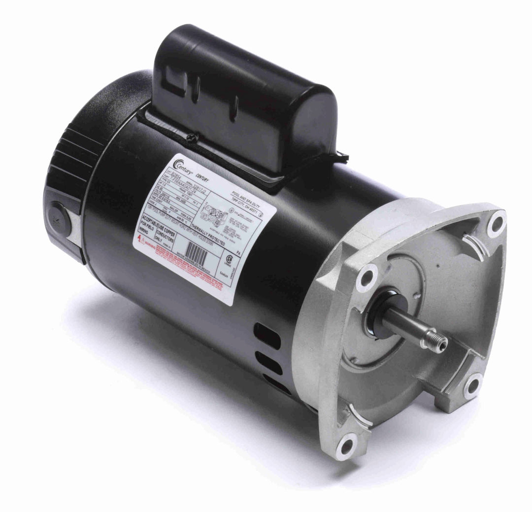 Century Pool Pump Motor 1.5HP 1-Speed 1 Phase 60Hz 115/230V 56Y Frame | B2854V1