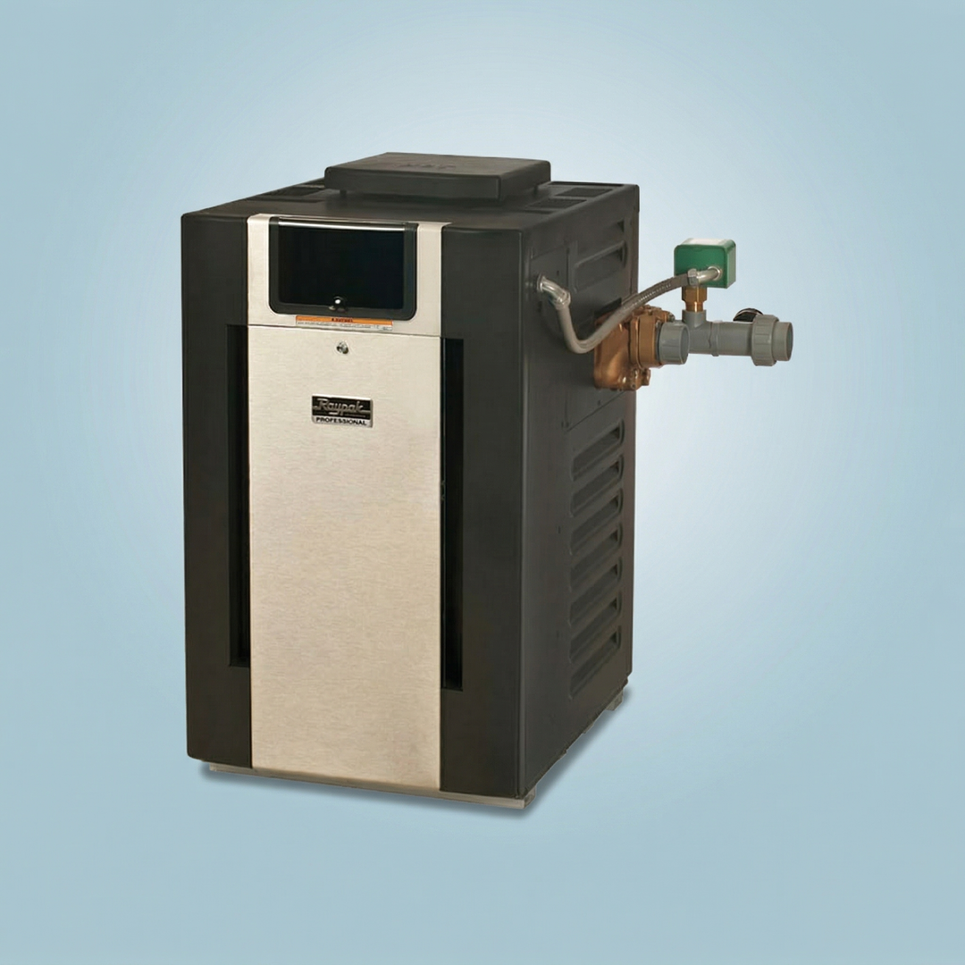 Raypak B-R408-EN-X ASME Professional Natural Gas Heater 406,000 BTU | 013731