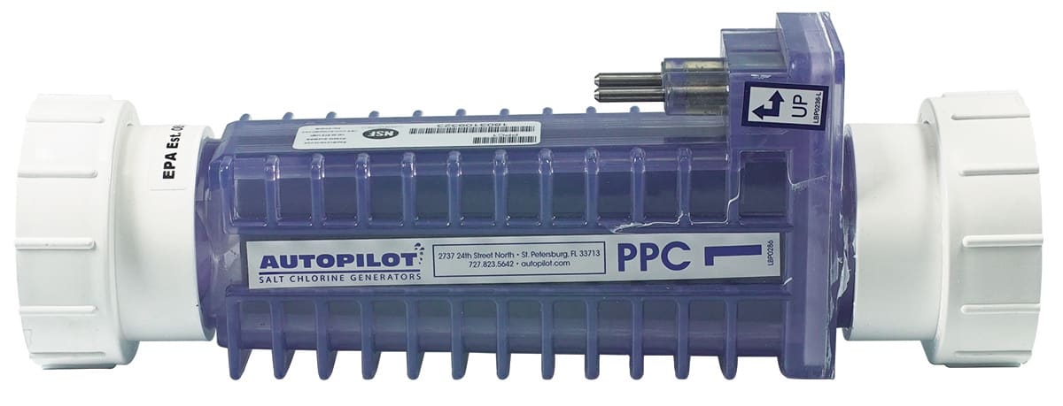 AutoPilot Pool Pilot Salt Cell RC35/22 w/ Unions | PPC1