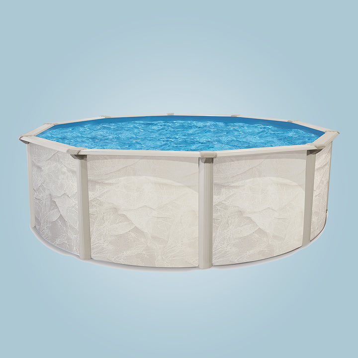 21' X 48 ROUND BOULDER POOL PACKAGE