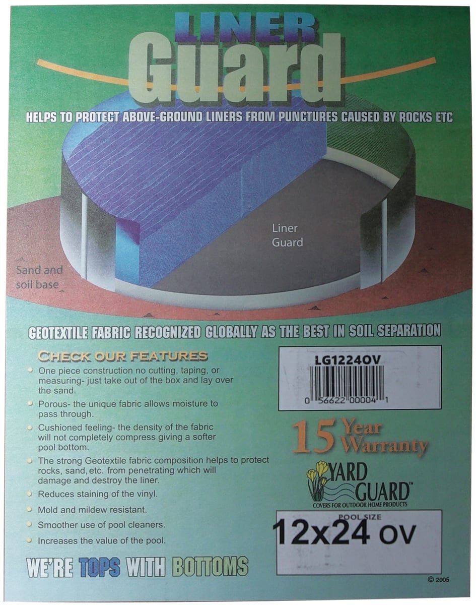 12' x 24' Oval Premium Floor Padding | LG1224OV