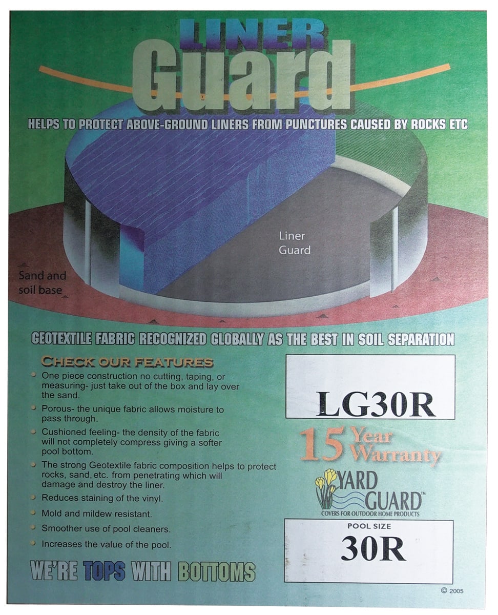 30' Round Premium Floor Padding | LG30R