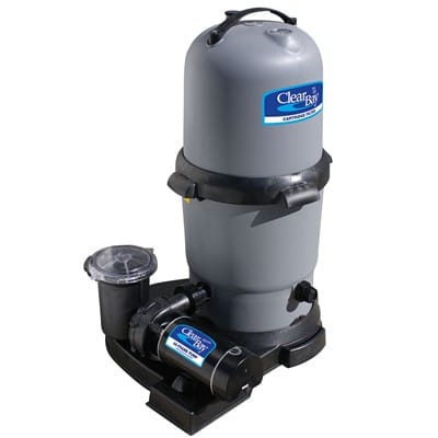 Waterway ClearWater II 200 sf ABG Cartridge Filter System w/ 1HP Pump | 522-5187-6S